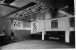 Thumbnail of a photograph of the Tearoom on the
	ground floor of the Caf� Aubette, by Sophie Taeuber-Arp